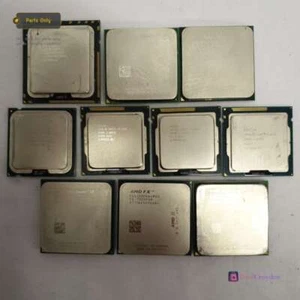JOB LOT 10 X MIXED CPU INTEL CORE I7 I5 PENTIUM AMD ATHLON A8-7600 FOR PARTS - Picture 1 of 5