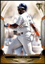 Tony Gwynn 2019 Topps Triple Threads 5x7 Gold #20 /10 Padres