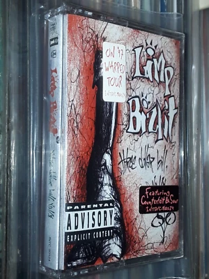 ORIGINAL LIMP BIZKIT ‎CASSETTE TAPE THREE DOLLAR BILL 2HYPE STICKERS SEALED 1997 - Image 1 of 4