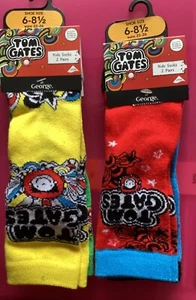 Paquete de 2 calcetines unisex con detalle de Tom Gates. Talla 6-8.5 o 9-12 - Imagen 1 de 6