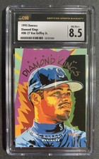 1995 Donruss Diamond Kings DK-27 Ken Griffey Jr. CSG 8.5