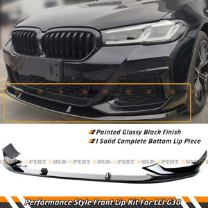 For 2021-23 BMW G30 LCI 530i 540i M550i M Sport Performance Bumper Lip Splitter