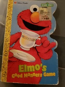 Sesame Street Elmo's Good Manners Game by Catherine Samuel Board Book 1998 - Bild 1 von 3