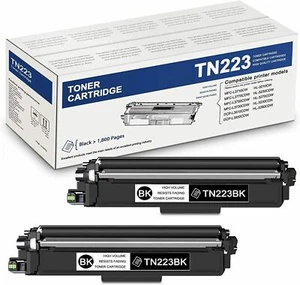 Paquete de 2 cartuchos de tóner TN227 para Brother TN223 HL-L3270CDW L3290CDW MFC-L3710CW - Imagen 1 de 5