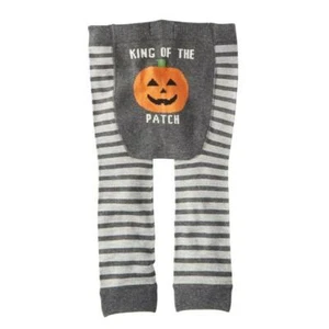 Mud Pie Halloween King of the Patch Knitted Pants  6-12 Months - Picture 1 of 2