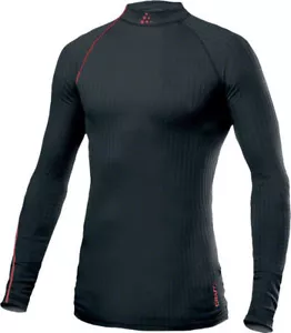 Craft Baselayer Active Extreme Crew Long Sleeve Base Layer Black Med Medium M - Picture 1 of 1