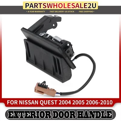 Manija de puerta levadiza trasera negra nueva para Nissan Quest 2004 2005 2006-2010 90606-5Z005 Foto 1 de 4