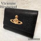Viviennewestwood Tri-Fold Wallet Pouch Black