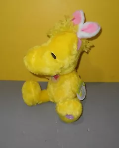 Peanuts Easter Woodstock w/ Bunny Ears Animated Musical Plush Plays Linus & Lucy - Picture 1 of 2
