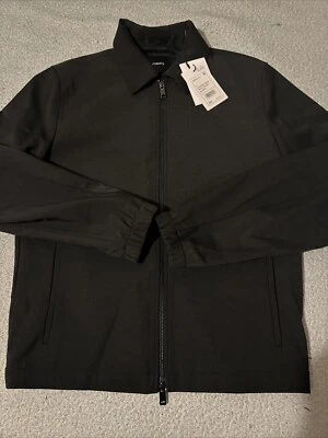 Theory Men Luxury Jacket DressUp Jacket Baltic/GreyMelange Gray Size Sm 665$ NWT - Image 1 of 4