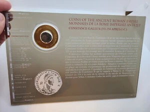 351-354 APRES J.-C   CONSTANCE  GALLUS  coins of the ancient roman empire.  - Picture 1 of 8