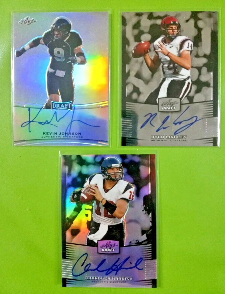 PICK CHOOSE ASSORTED NFL NCAA AUTO RC VARIATION LISTING MANY LEAF METAL DRAFT - Image 1 of 1
