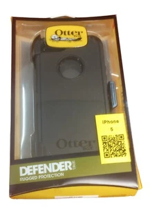 Otter Box Black Defender Series Rugged protection Clip Holster For iPhone5 - Picture 1 of 1
