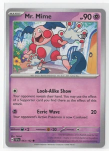 Pokemon Temporal Forces - 063/162 Mr. Mime - Picture 1 of 1