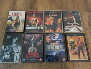 Martial Arts DVD Bundle Van Damme, Dolph Lundgren, Brandon Lee READ DESCRIPTION - Picture 1 of 3