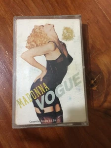 madonna vogue cassingle cassette tape 1990 - Foto 1 di 7
