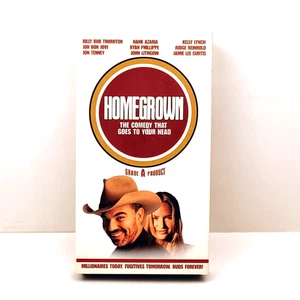 Homegrown 1998 VHS Comedy Billy Bob Thornton Jon Bon Jovi John Lithgow Tri Star - Picture 1 of 7