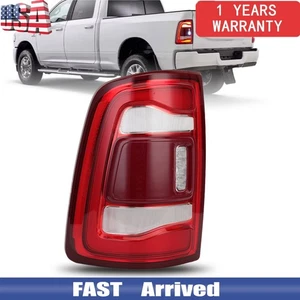 Driver Red w/o Blind Spot Tail Light For 2019-2024 Dodge RAM 2500 3500 Lamp - Picture 1 of 7