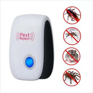 Pest Repeller Ultrasonic Electronic Mouse Rat Mosquito Insect Rodent Control NEW - Picture 1 of 12