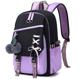 Teenage Girls Bookbag School Backpack Children Casual Daypack Schoolbag for T... - Picture 1 of 7