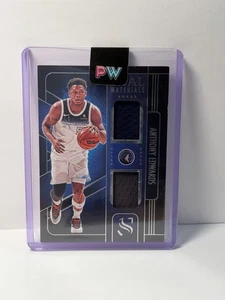 2024-25 Panini Silhouette Anthony Edwards Game Used Patch Dual Materials Patch - Picture 1 of 2