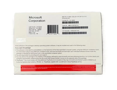 Подлинный Windows 10 Pro 64 бит CD версия, совершенно новый, Бесплатная доставка! - Изображение 1 из 3