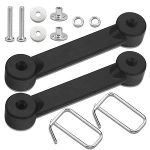 M67099 Strap & M67100 Hook Kit For John-Deere Lawn & Garden Tractors Bagger Chut - Picture 1 of 7