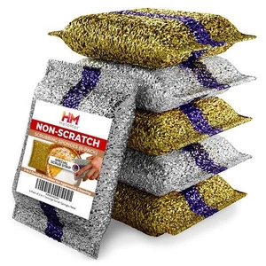 6 Pack Dish Wash Sponges for Kitchen, Heavy Duty Non Scratch Dish Sponge, Wir... - Picture 1 of 9