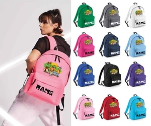 Personalised Cartoon Characters Backpack, Lion Elephant Rucksack,Kids School Bag - Picture 1 of 13