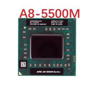 AMD A8-5500M A8-5550M 2.1 GHz Quad-Core CPU Processor AM5550DEC44HL Socket FS1 - Picture 1 of 3