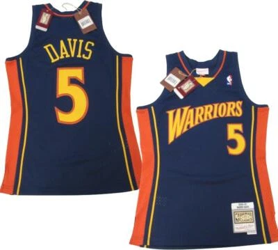 Nova Camiseta Swingman Masculina Mitchell & Ness Baron Davis #5 Warriors 2006-07 $130 - Imagem 1 de 4