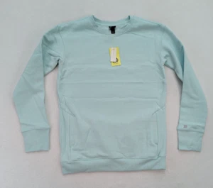 All In Motion Girl's Sweatshirt Size XL (16) Mint Green Crewneck Pullover NEW - Picture 1 of 12