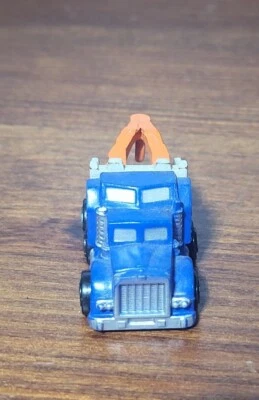 Vintage 1987 Micro Machines Blue And Orange Tow Truck Galoob - Image 1 of 4