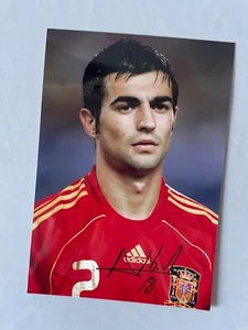 RAUL ALBIOL Spagna campione del mondo 2010 campione d'Europa foto firmata 20x29 autografo - Foto 1 di 1