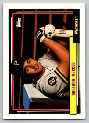 1992 Topps - Orlando Merced #637 - Image 1 of 2