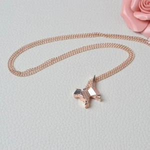 Fashion Jewelry Origami Cat Kitty Dog Silhouette Pendant Necklace 57-4 - Picture 1 of 18