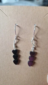 Silver Heart earrings - Picture 1 of 1