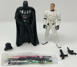 FIGURAS EXCLUSIVAS DEL JUEGO STAR WARS ESCAPE THE DEATH STAR LUKE AND DARTH VADER - Imagen 1 de 7