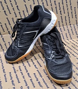 BCG Woman's Black Athletic/Volleyball Sneakers Leather Upper Size 8.5 GPOC - Picture 1 of 9