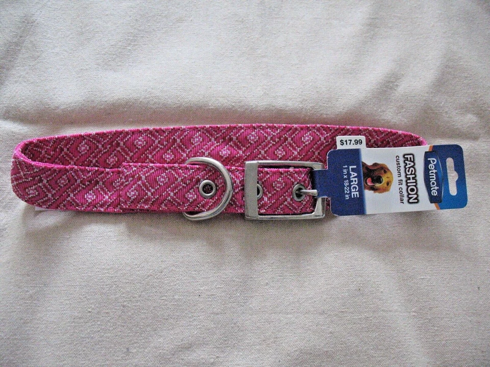 PETMATE  FASHION  CUSTOM FIT DOG COLLAR  LARGE  DOG - Image 1 of 2