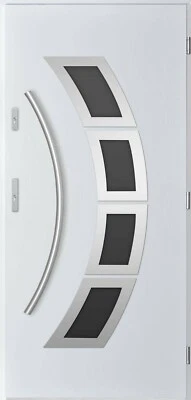 Modern Front Entry Door, Choice of Sizes & Colours, Globarro PS TAU1, Metal - Image 1 of 4