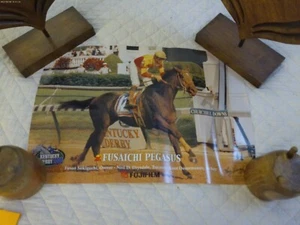 Kentucky Derby 2000 Fusaichi Pegasus Kent Desormeaux Poster 18.5" X 13" - Picture 1 of 2
