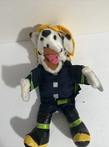 Silly Puppets Dalmatian Firemen Hand Puppet Doll Plush 14” (new) - Picture 1 of 4