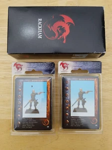 NEW Rackham Confrontation Reaper of Alahan 2 Pack ENGLISH Rare Metal Minis OOP - Picture 1 of 14