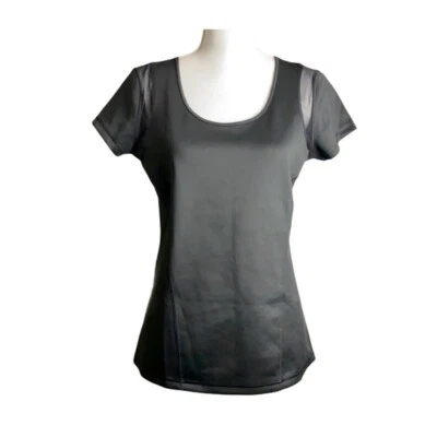 NYDJ SPORTS SHIRT SIZE S BLACK work out top - Image 1 of 4