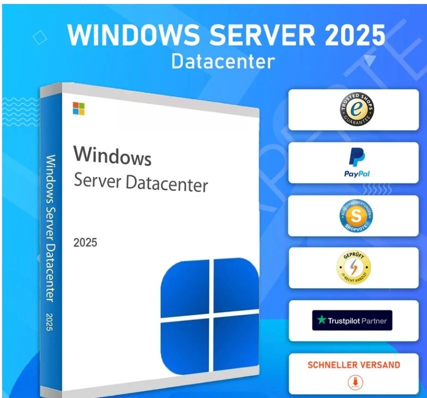 Microsoft RDS Datacenter 2025 User CAL 50 User Zugriffslizenzen ESD Neu