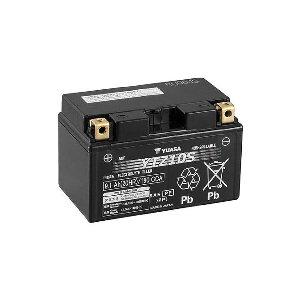 Yuasa YTZ10S 12V 9.1 Ah Wartungsfreie Hochleistungsbatterie