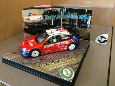 CITROEN XSARA WRC #4 RALLY ARGENTINA 2004 SAINZ MARTI VELOCITÀ 43210 1:43 RALLYE - Immagine 1 di 2
