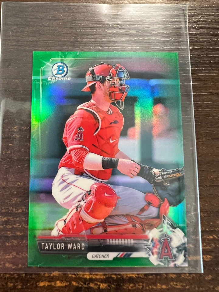 AB137,020 - 2017 Bowman Chrome Mini Prospects Green #BCP96 Taylor Ward #/99 - Image 1 of 1