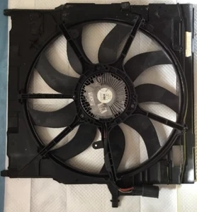 2011-13 BMW X5 COOLING MOTOR FAN ASSEMBLY OEM - Picture 1 of 4